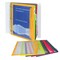 C-Line Binder Pockets with Index Tabs, 8-1/2 x 11 Inches, Assorted Colors, 5 Pack